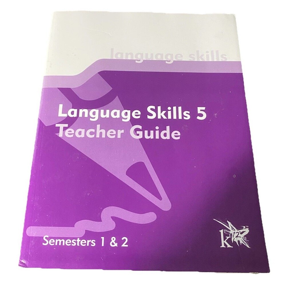 K12 Language Skills 5 Semesters 1 & 2.